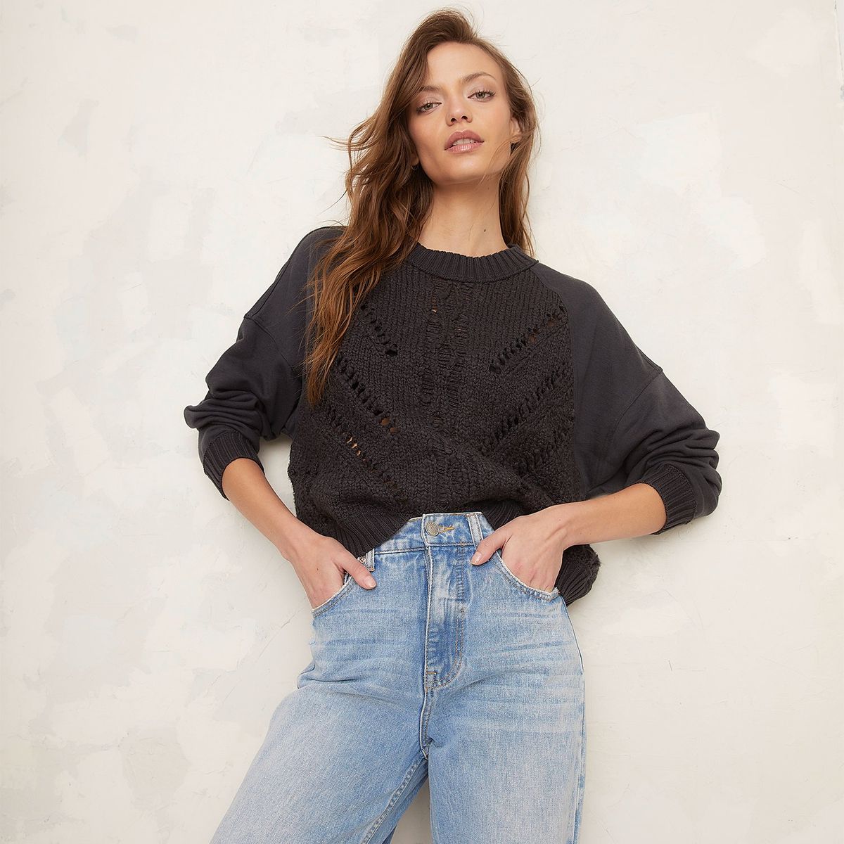 DENIMLAB - Chompa Algodón Mujer Denimlab