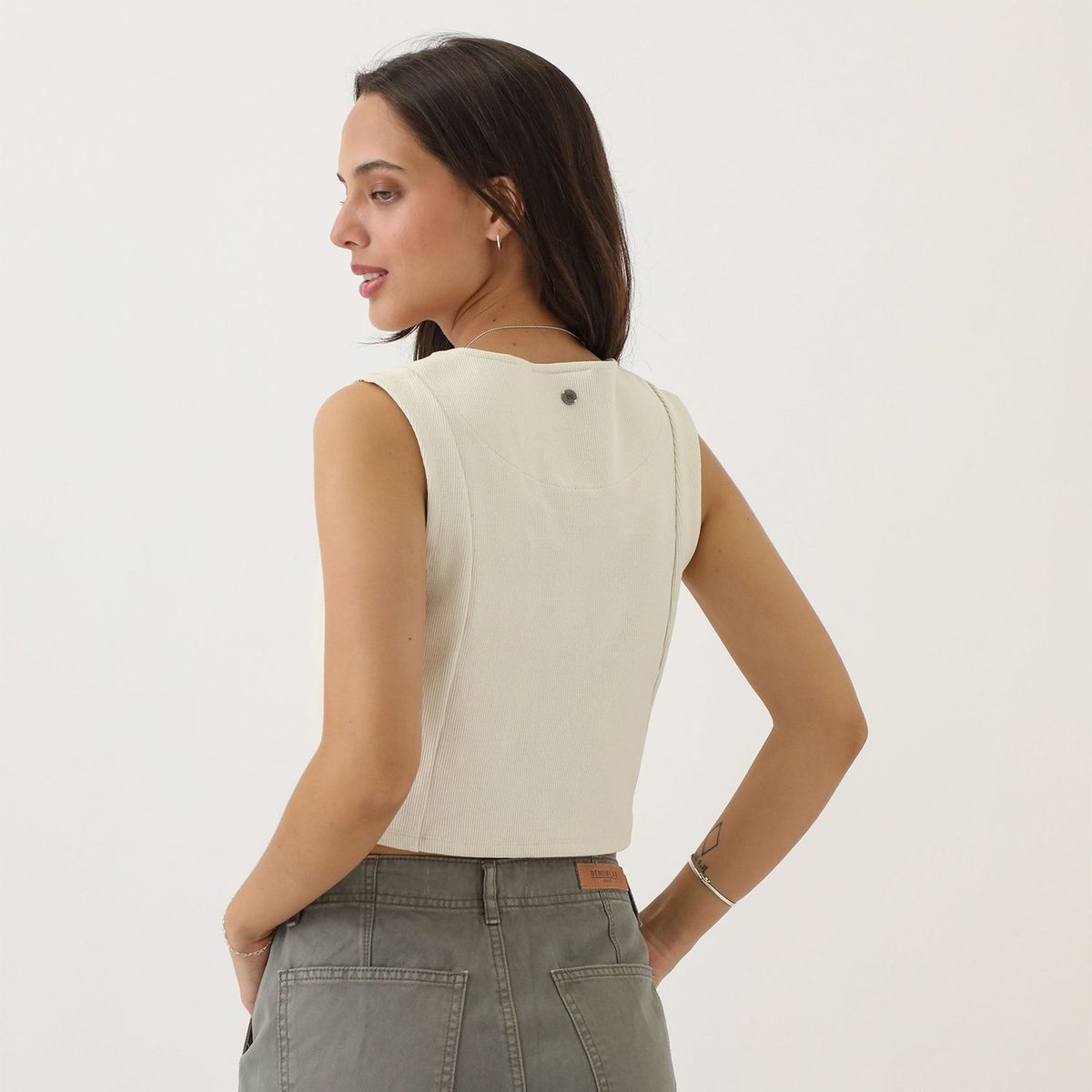 DENIMLAB - Chaleco Algodón Mujer Denimlab