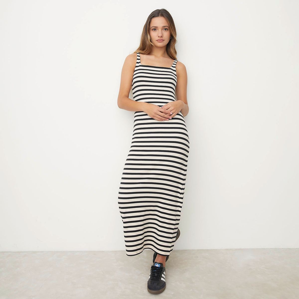 SYBILLA - Vestido Sin Mangas Algodón Mujer Sybilla