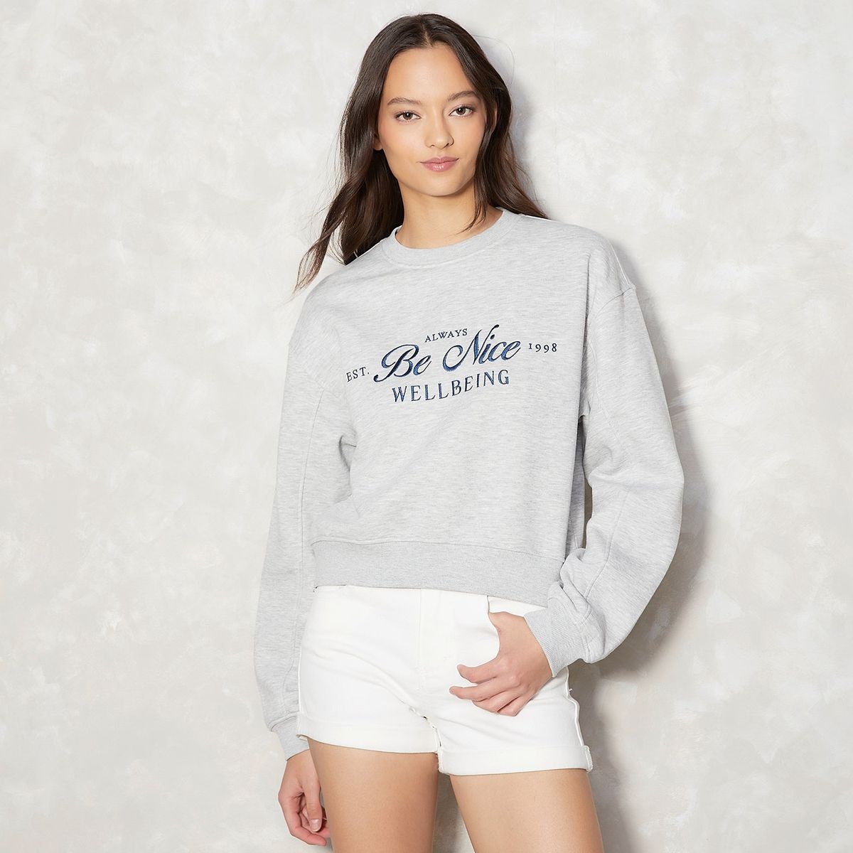 SYBILLA - Polera Algodón Mujer Sybilla