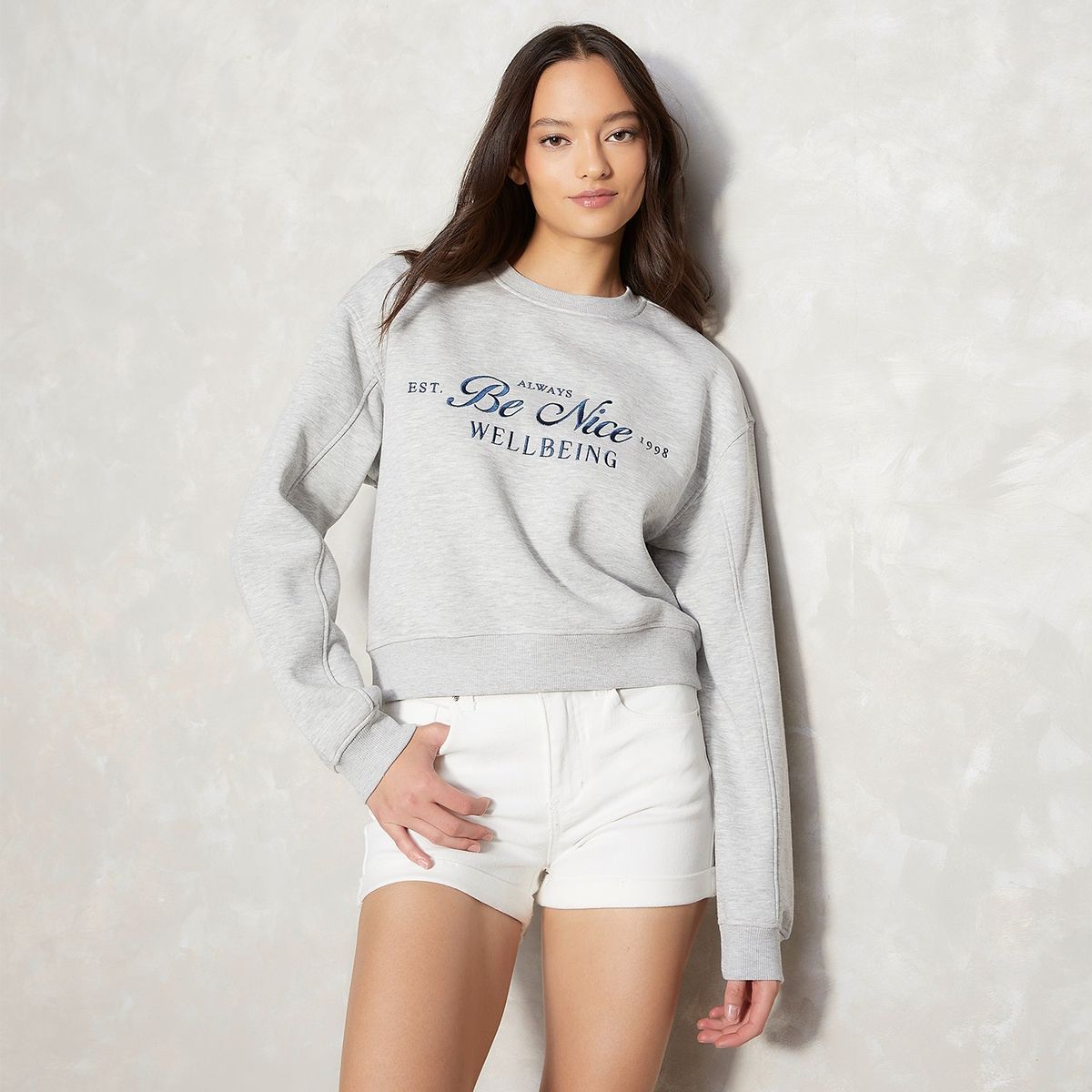 SYBILLA - Polera Algodón Mujer Sybilla