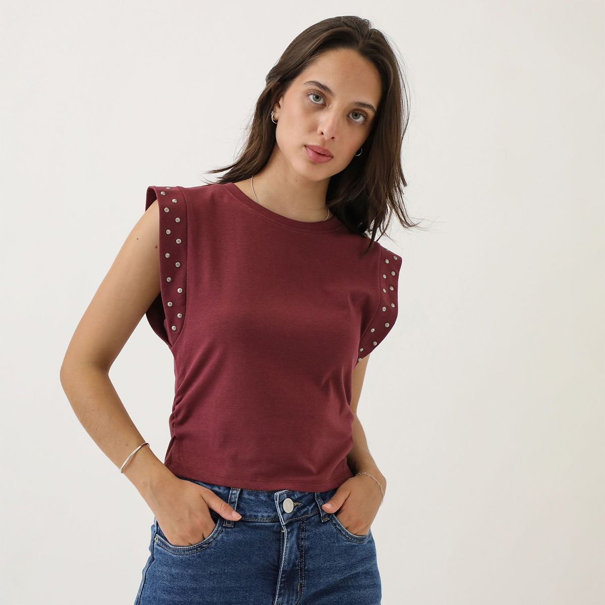 DENIMLAB - Polo Sin Mangas Mujer Denimlab