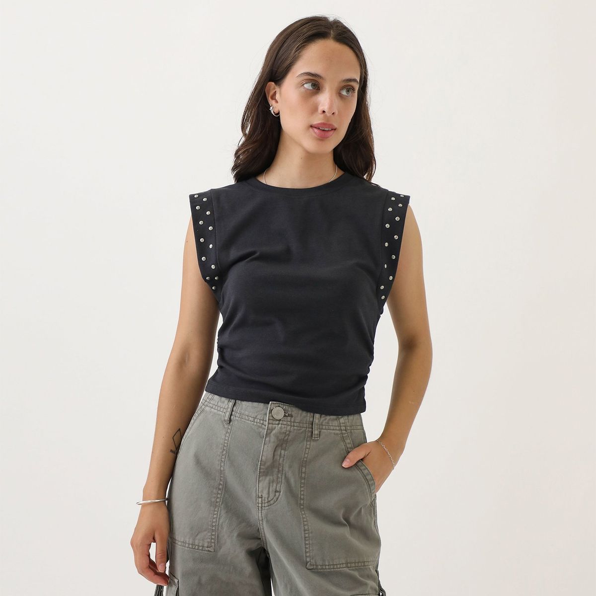 DENIMLAB - Polo Sin Mangas Mujer Denimlab