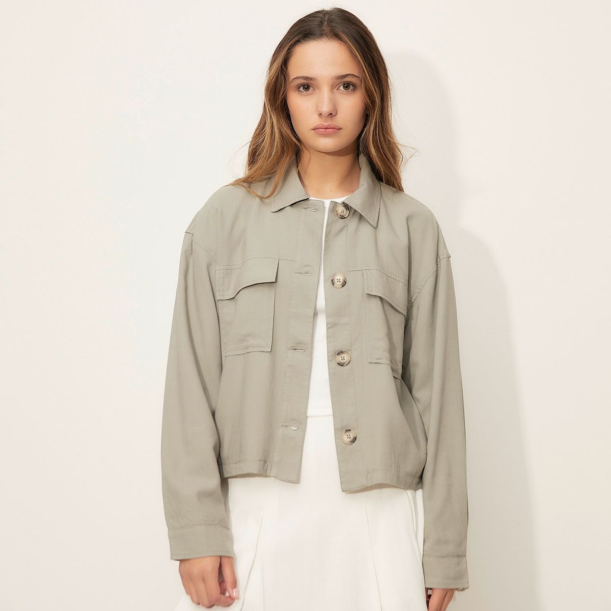 SYBILLA - Casaca Casual Mujer Sybilla