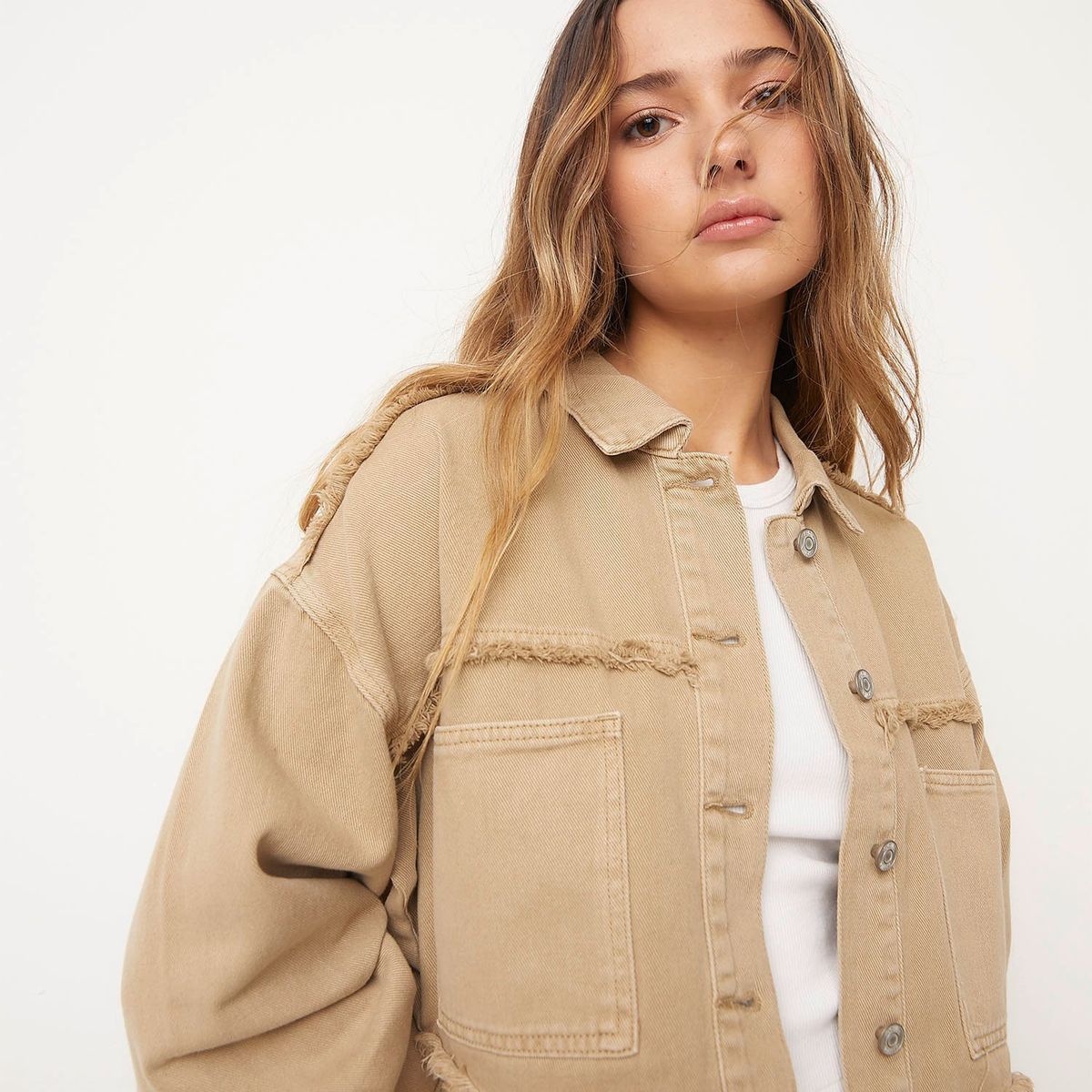 SYBILLA - Casaca 100% Algodón Mujer Sybilla