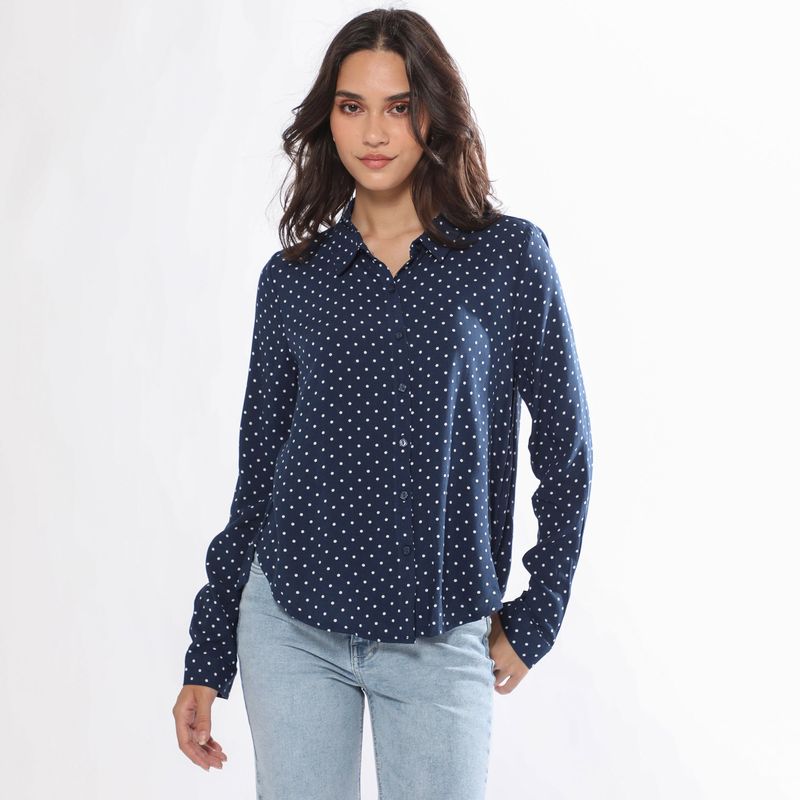 SYBILLA - Blusa Manga Larga Mujer Sybilla