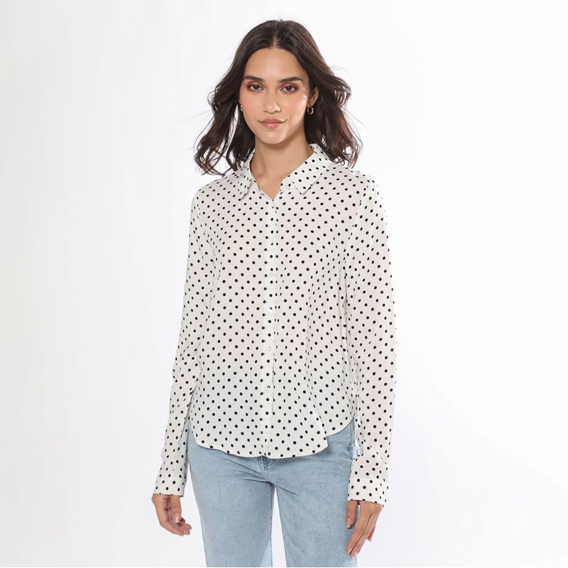 SYBILLA - Blusa Manga Larga Mujer Sybilla