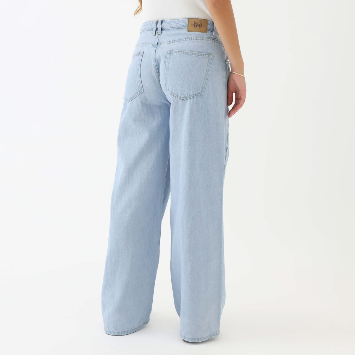 DENIMLAB - Jean Wide Casual Mujer Denimlab