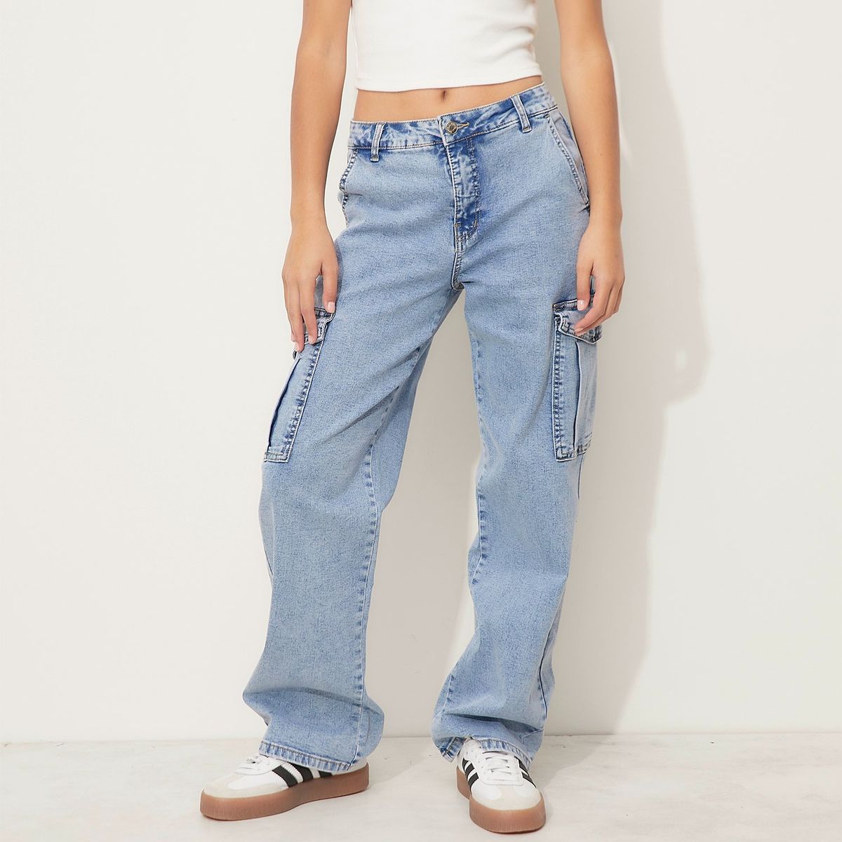 SYBILLA - Pantalón Algodón Mujer Sybilla