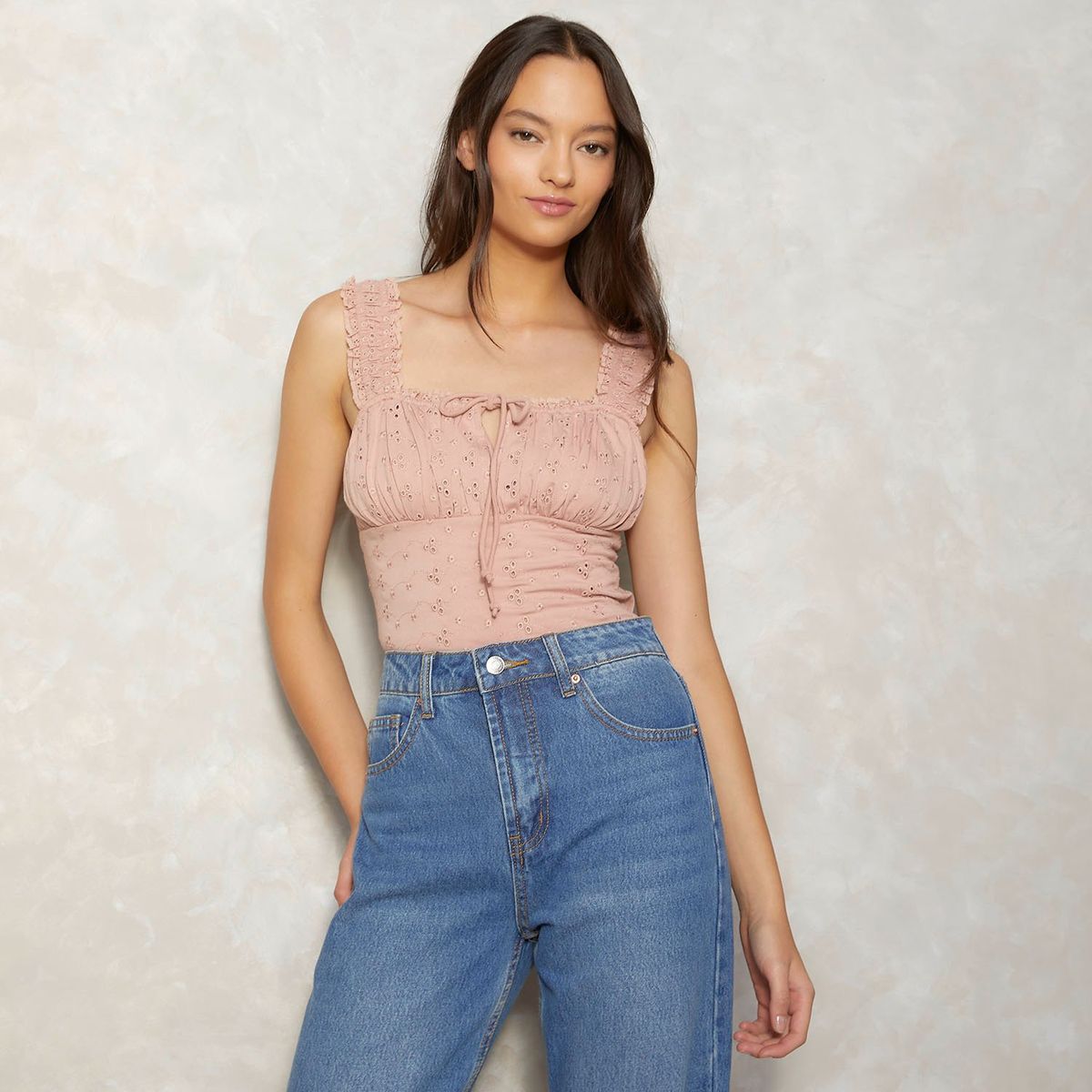 SYBILLA - Polo Sin Mangas Algodón Mujer Sybilla