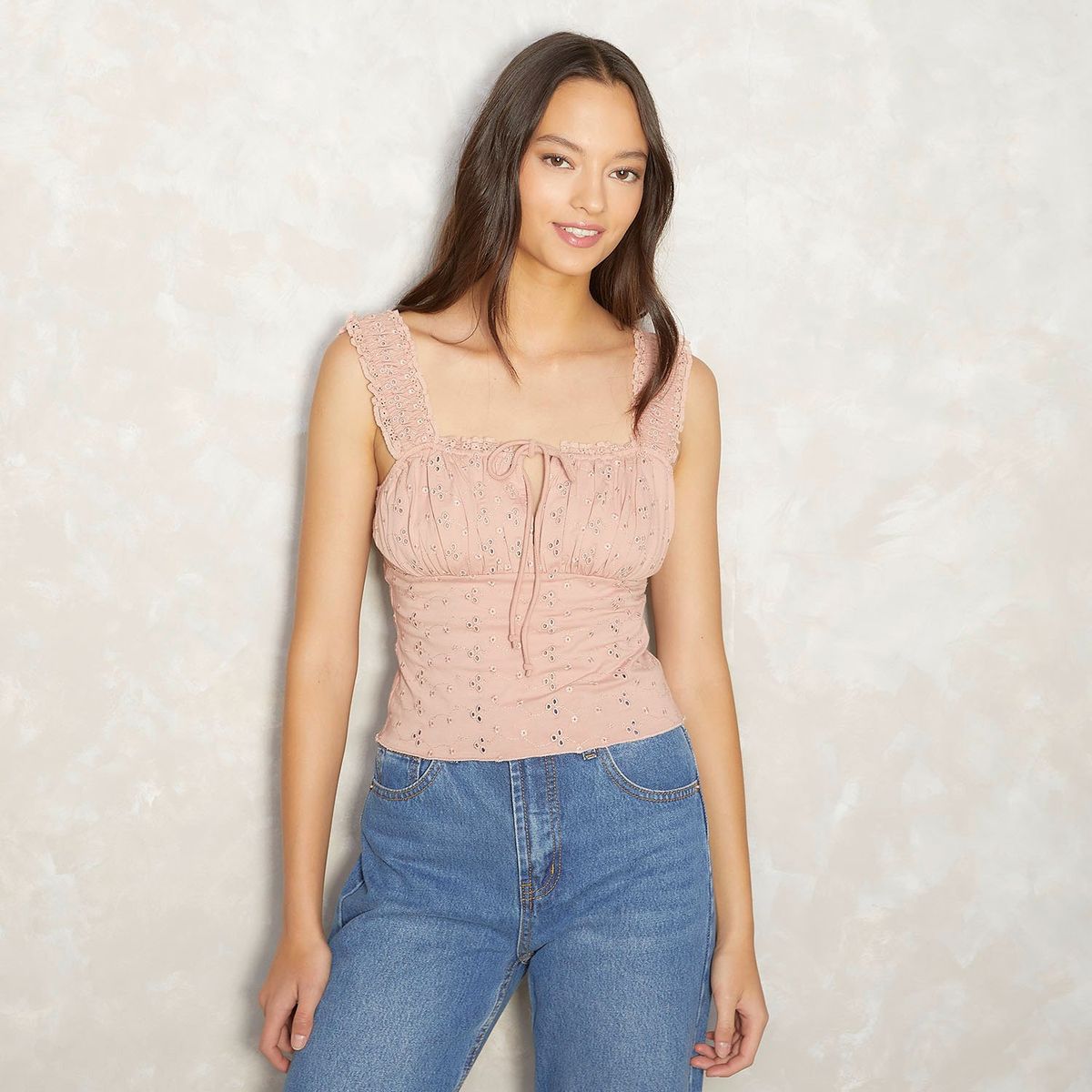 SYBILLA - Polo Sin Mangas Algodón Mujer Sybilla