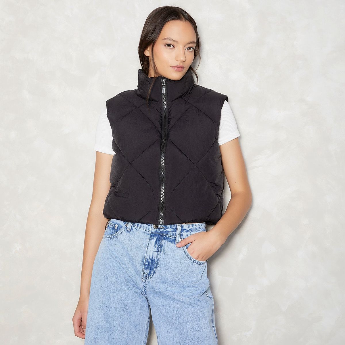 SYBILLA - Chaleco Casual Mujer Sybilla