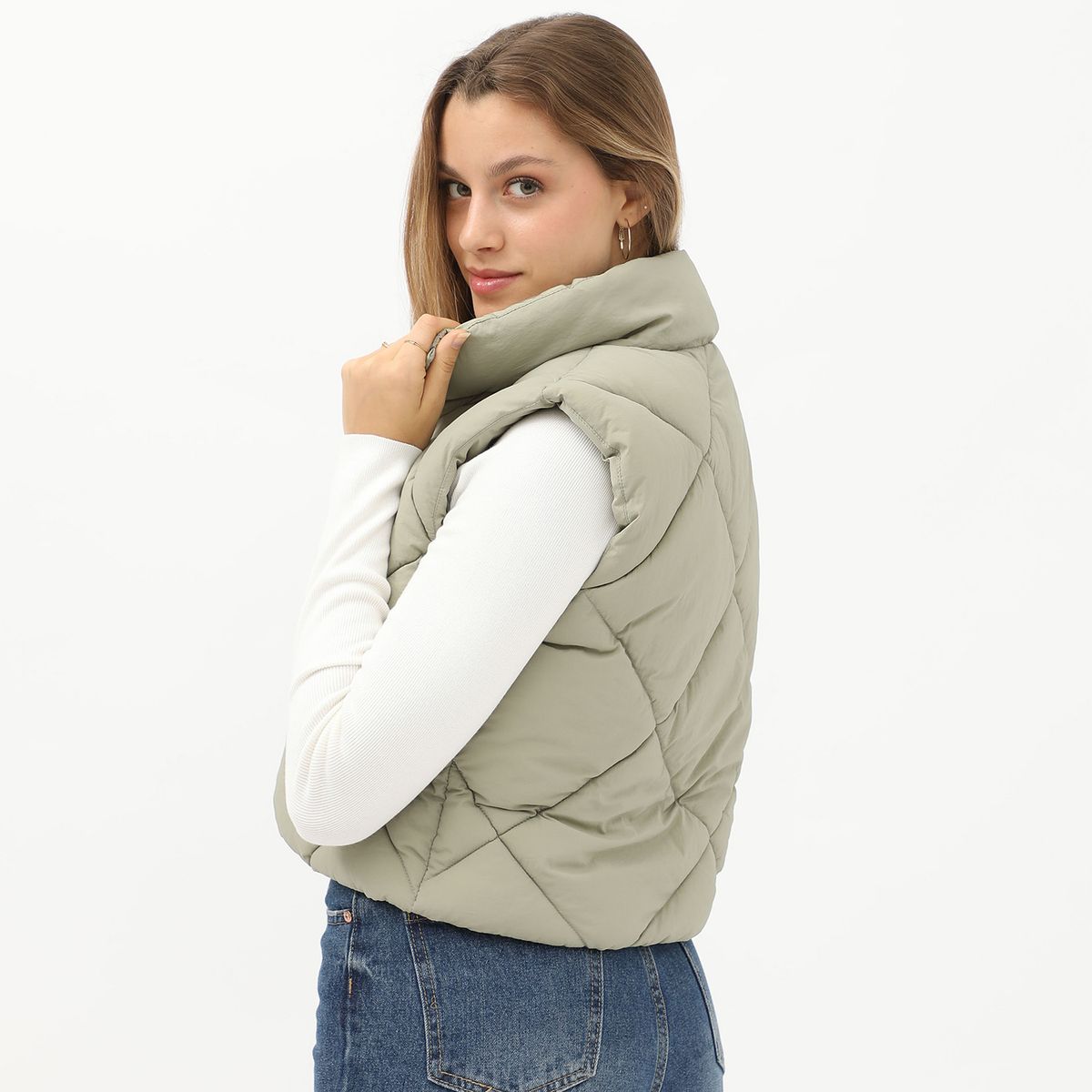 SYBILLA - Chaleco Casual Mujer Sybilla