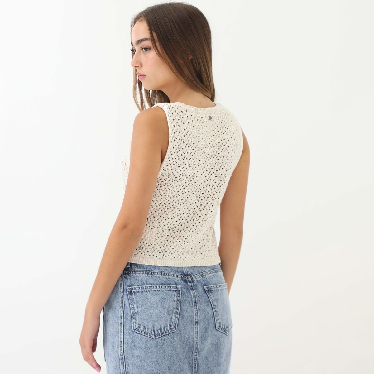 DENIMLAB - Top Algodón Denimlab