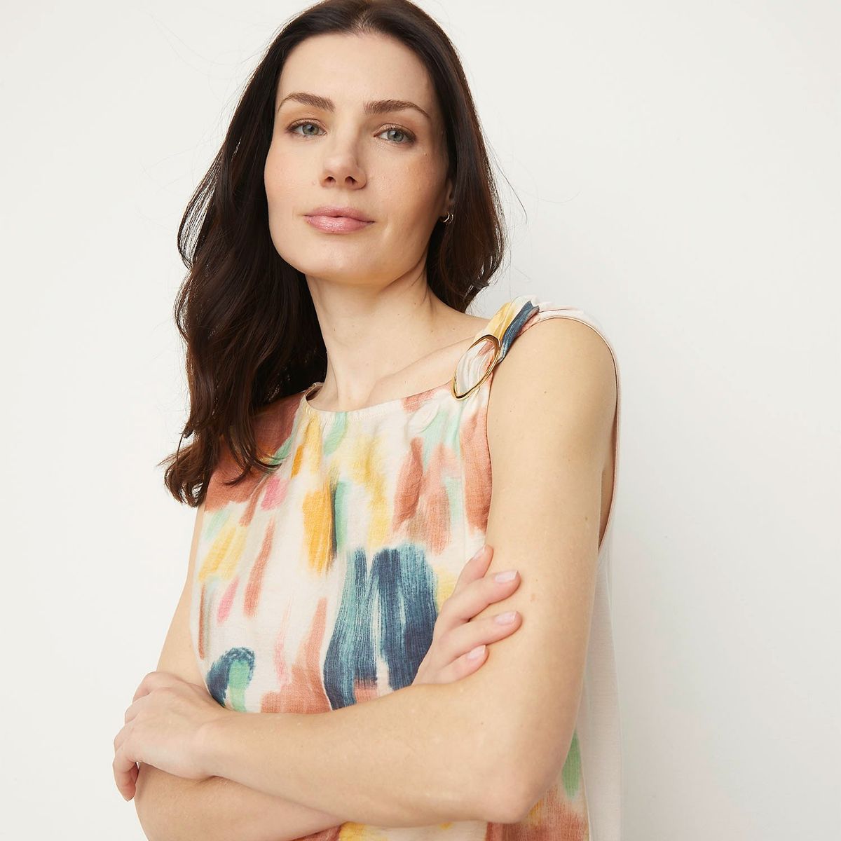 APOLOGY - Blusa Sin Mangas Casual Mujer Apology