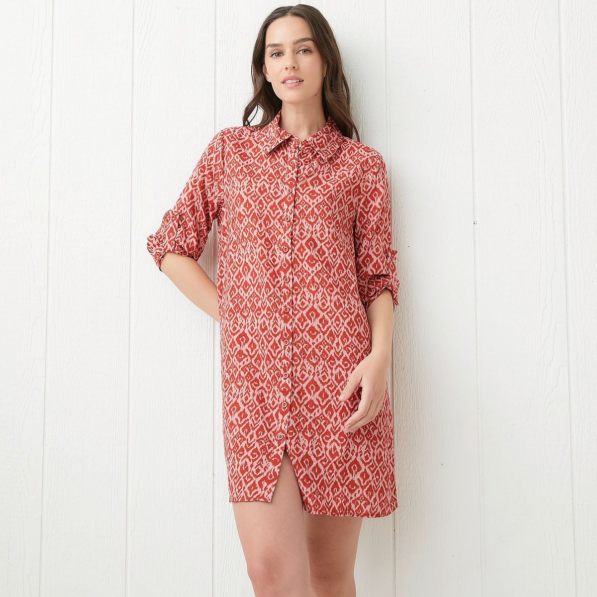 UNIVERSITY CLUB - Vestido Camisero Casual Mujer University Club