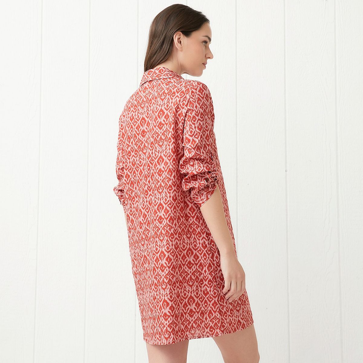 UNIVERSITY CLUB - Vestido Camisero Casual Mujer University Club