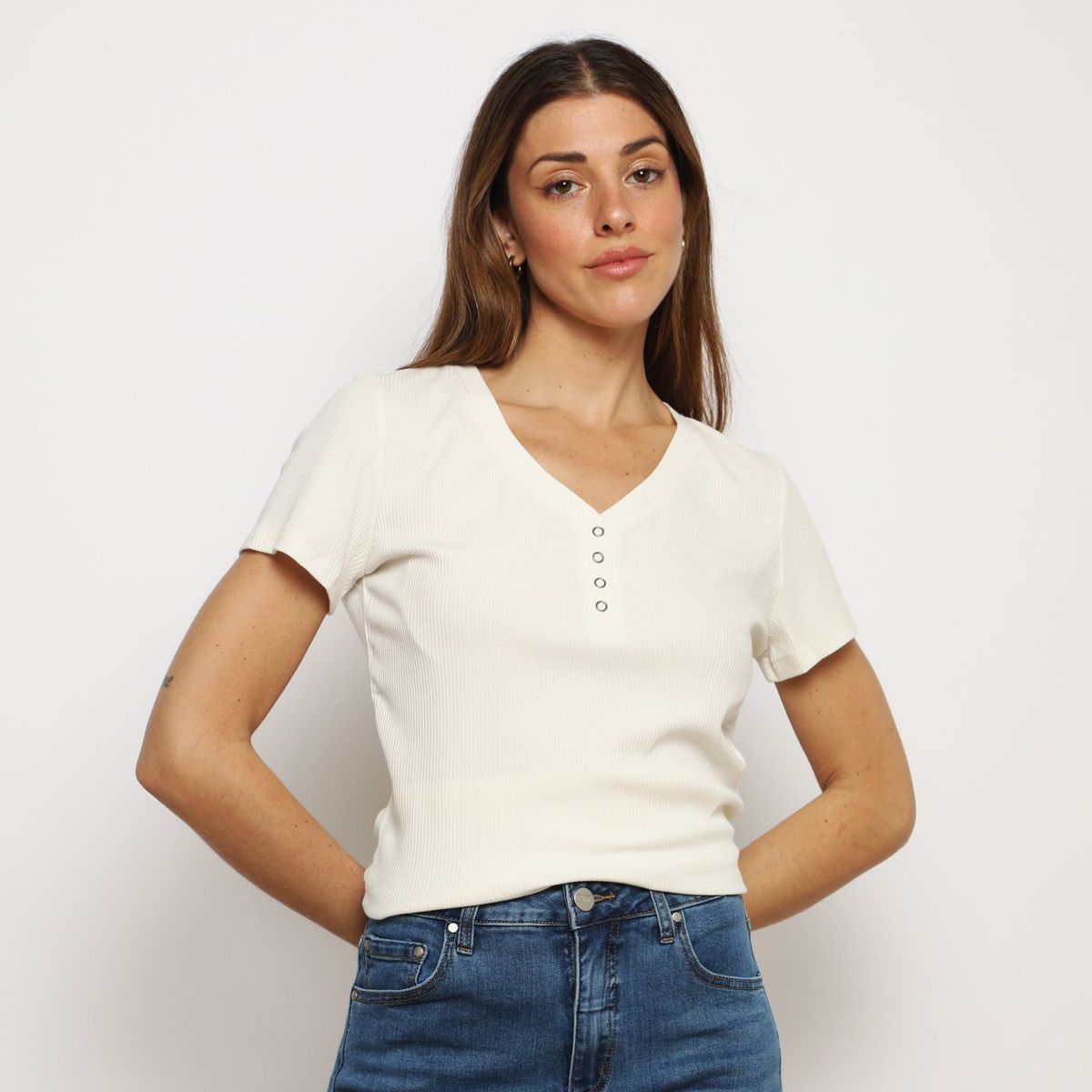 NEWPORT - Polo Manga Corta Mujer Newport