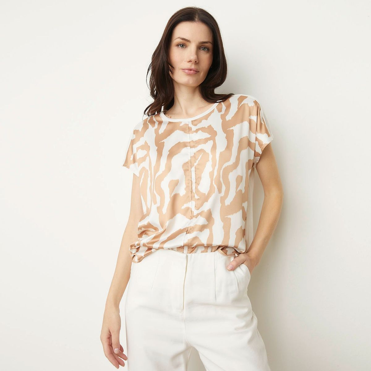 APOLOGY - Blusa Manga Corta Casual Mujer Apology