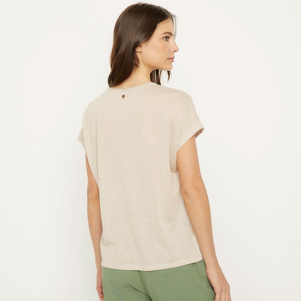 APOLOGY - Blusa Manga Corta Casual Mujer Apology