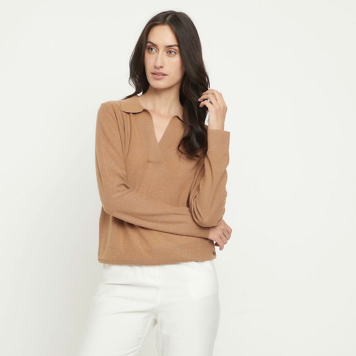 APOLOGY - Chompa Casual Algodón Mujer Apology