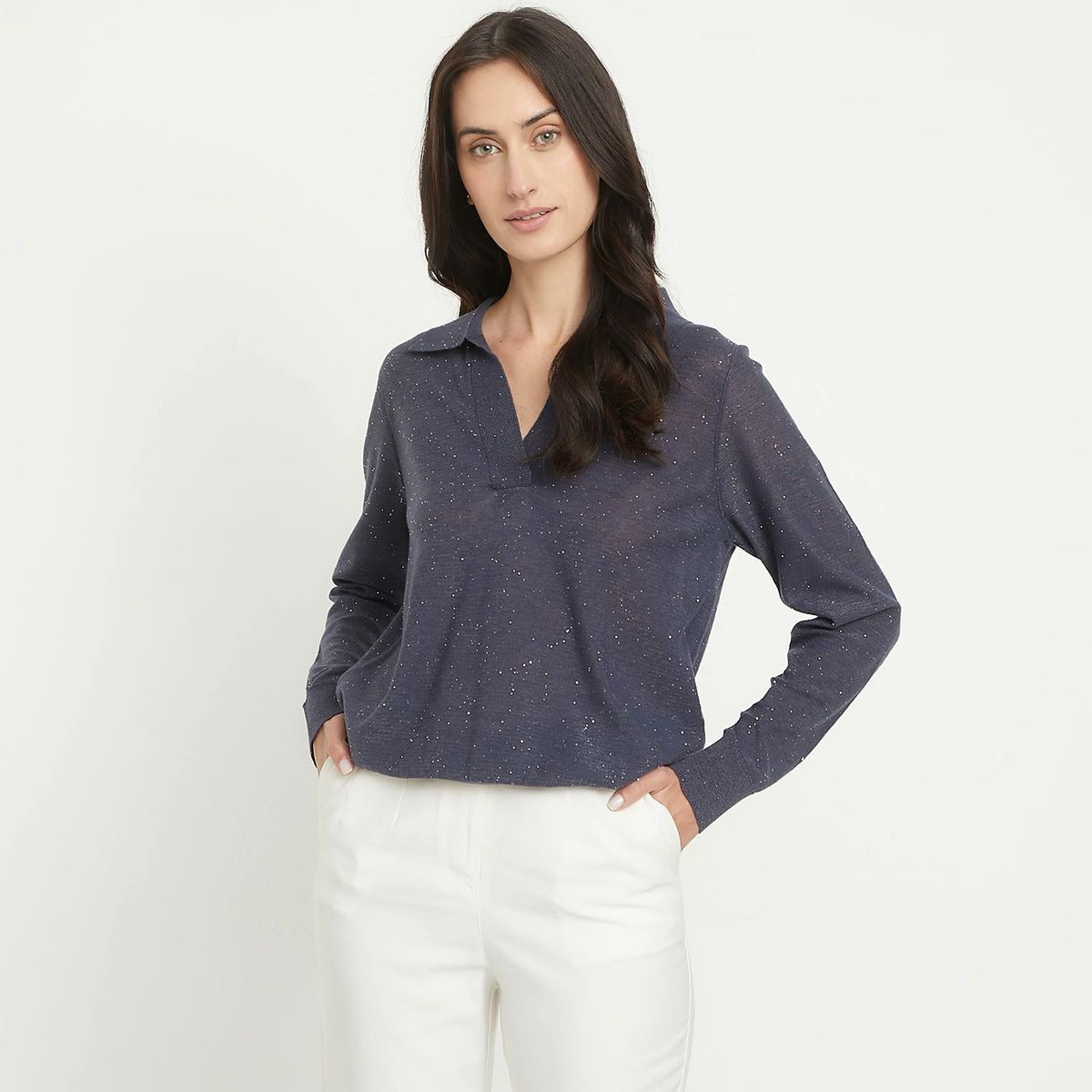 APOLOGY - Chompa Casual Algodón Mujer Apology