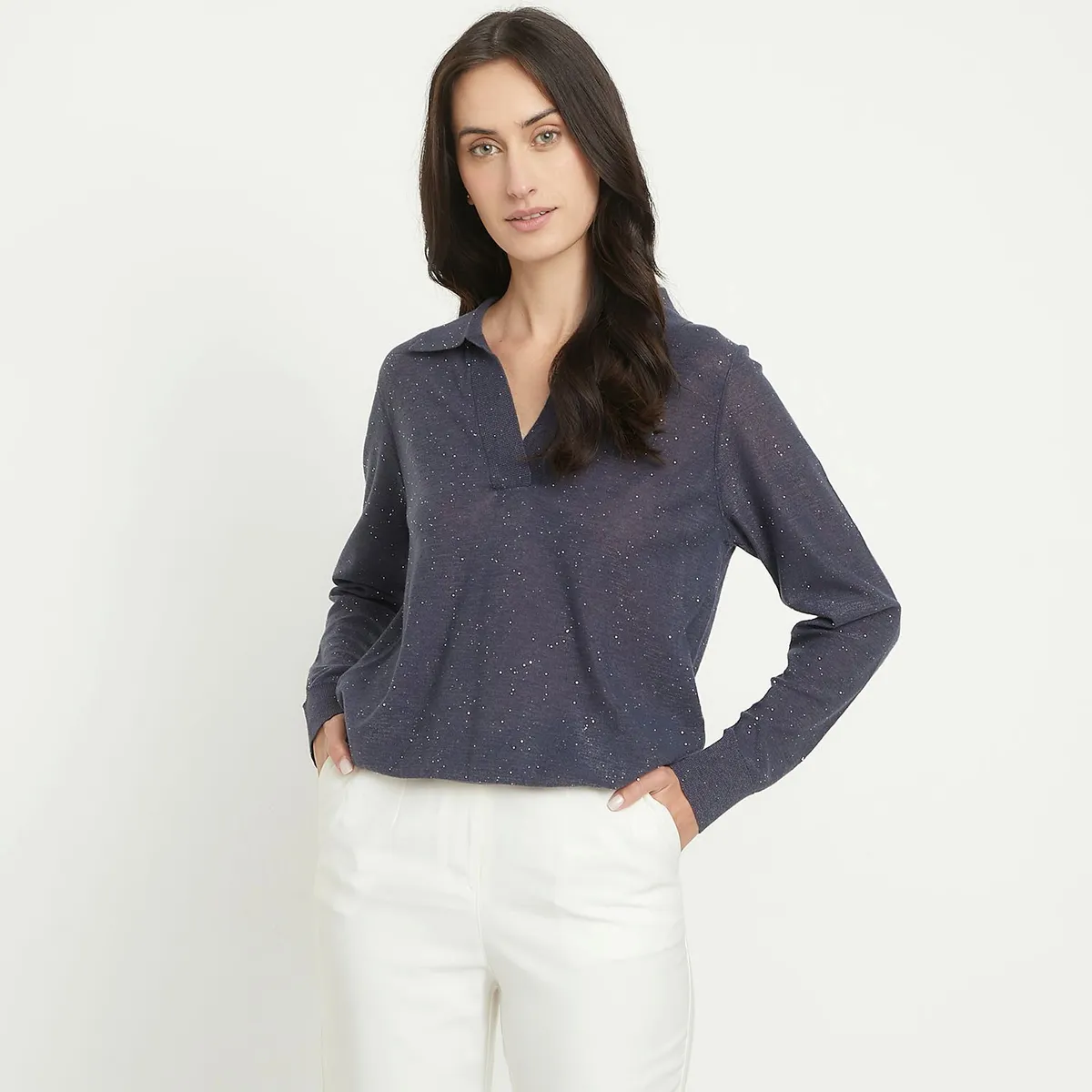 APOLOGY - Chompa Casual Algodón Mujer Apology