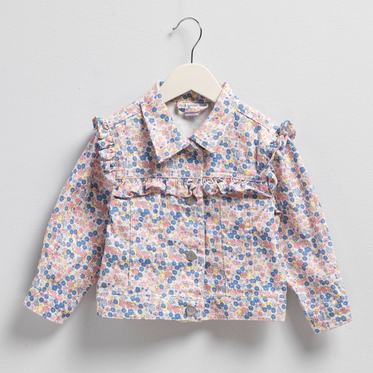 YAMP - Casaca Yamp Casual 100% Algodón Bebé Niña Diseño Floral