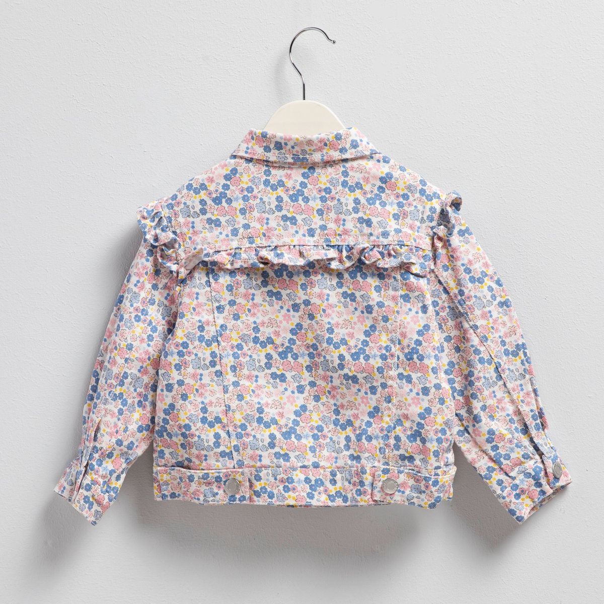 YAMP - Casaca Yamp Casual 100% Algodón Bebé Niña Diseño Floral