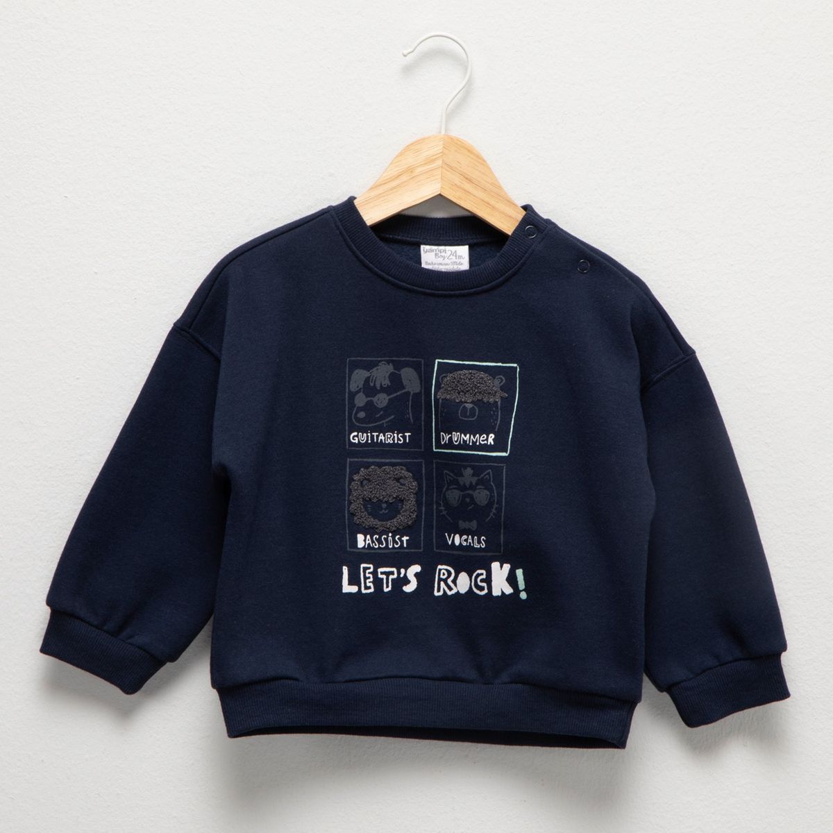 YAMP - Polera Yamp Casual Algodón Bebé Niño Estampado