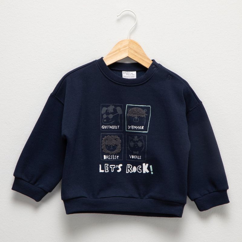 YAMP - Polera Yamp Casual Algodón Bebé Niño Estampado