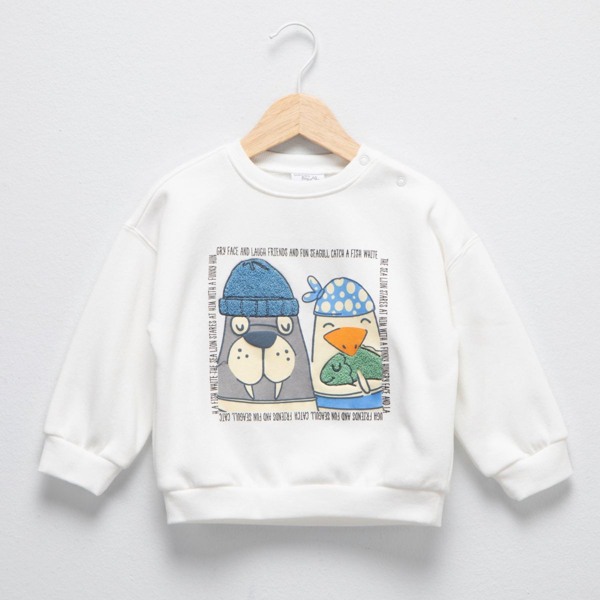 YAMP - Polera Yamp Casual Algodón Bebé Niño Estampado