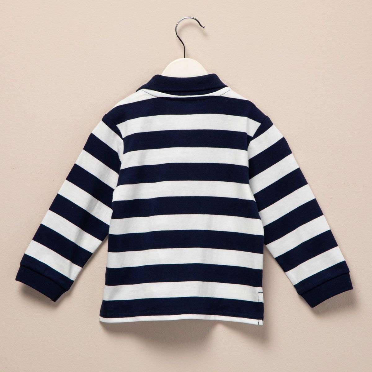 YAMP - Polo Manga Larga Yamp Casual Algodón Bebé Niño Rayada