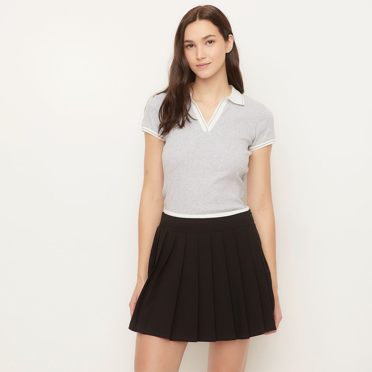 SYBILLA - Polo Sybilla Manga Corta Algodón Elastano Mujer