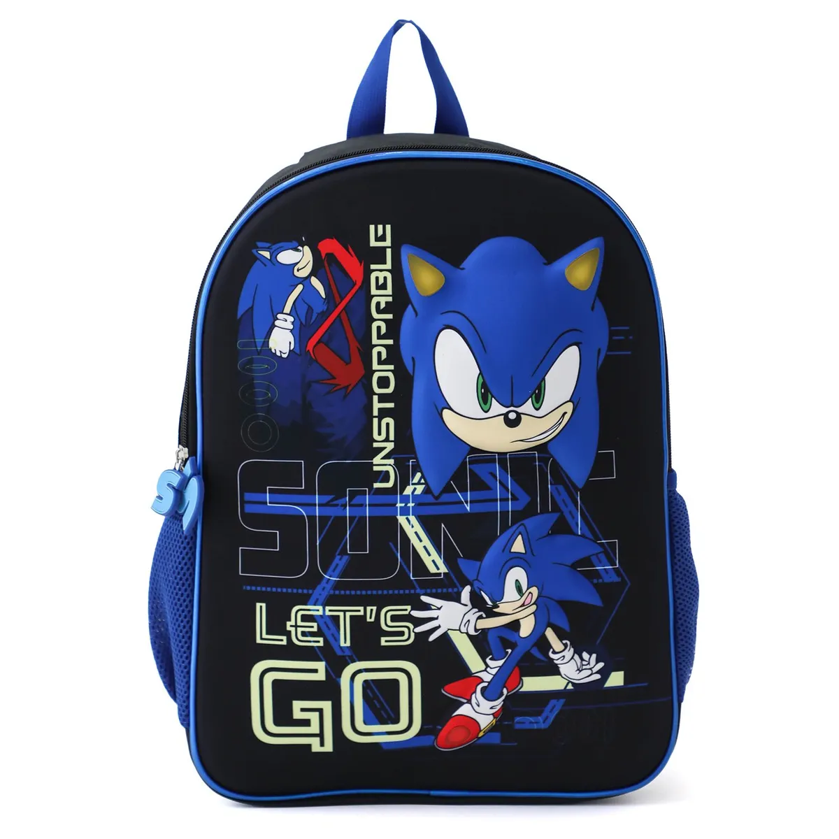 SONIC - Mochila Niño Pack x3 Sonic