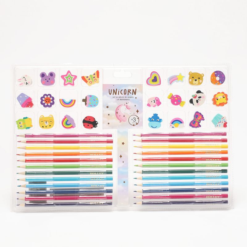 HOLLEY SKOOL - Set 24 Borradores 24 Colores Holley Skool
