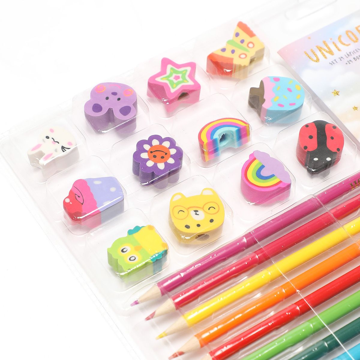 HOLLEY SKOOL - Set 24 Borradores 24 Colores Holley Skool