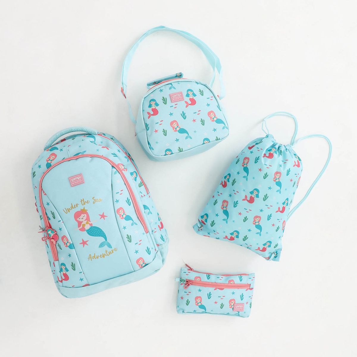 YAMP - Mochila Niña Pack x4 Deportivo Yamp