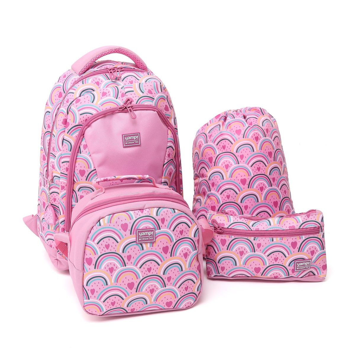 YAMP - Mochila Niño Niña Pack x4 Yamp