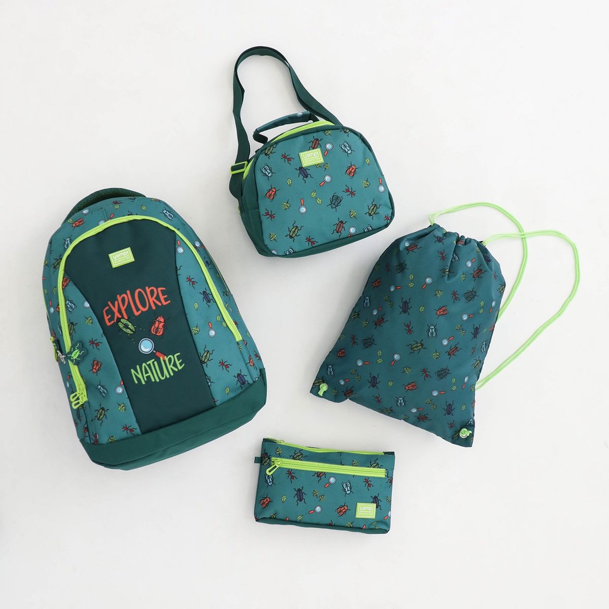 YAMP - Mochila Niño Niña Pack x4 Yamp