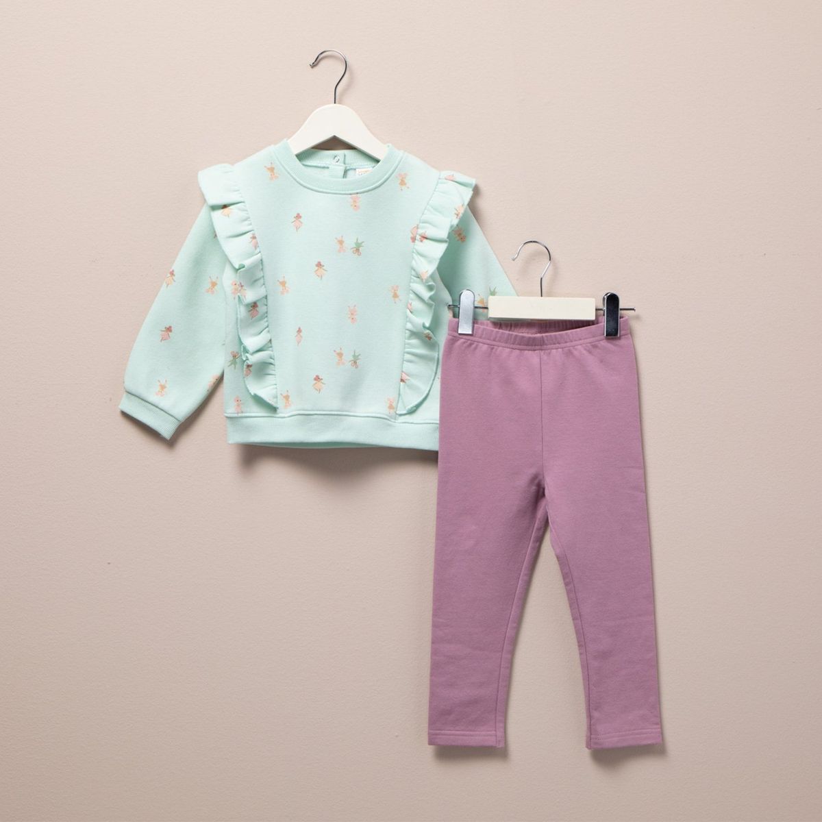 YAMP - Conjunto Bebé Niña Algodón Yamp