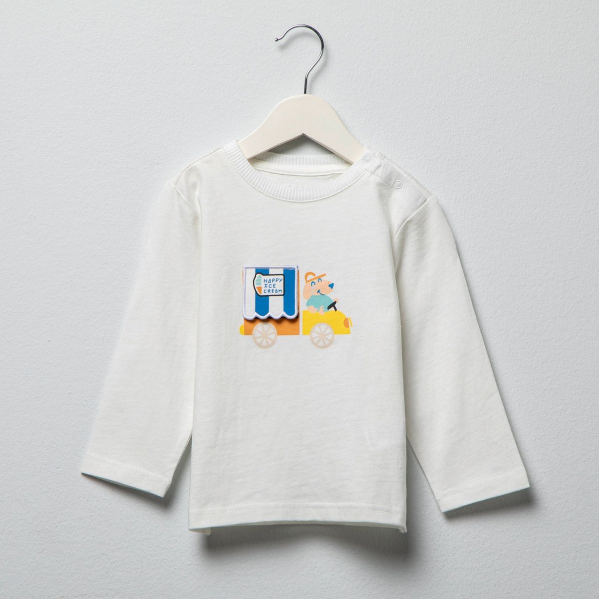 YAMP - Polo Yamp Manga Larga Algodón Bebé Niño Estampada