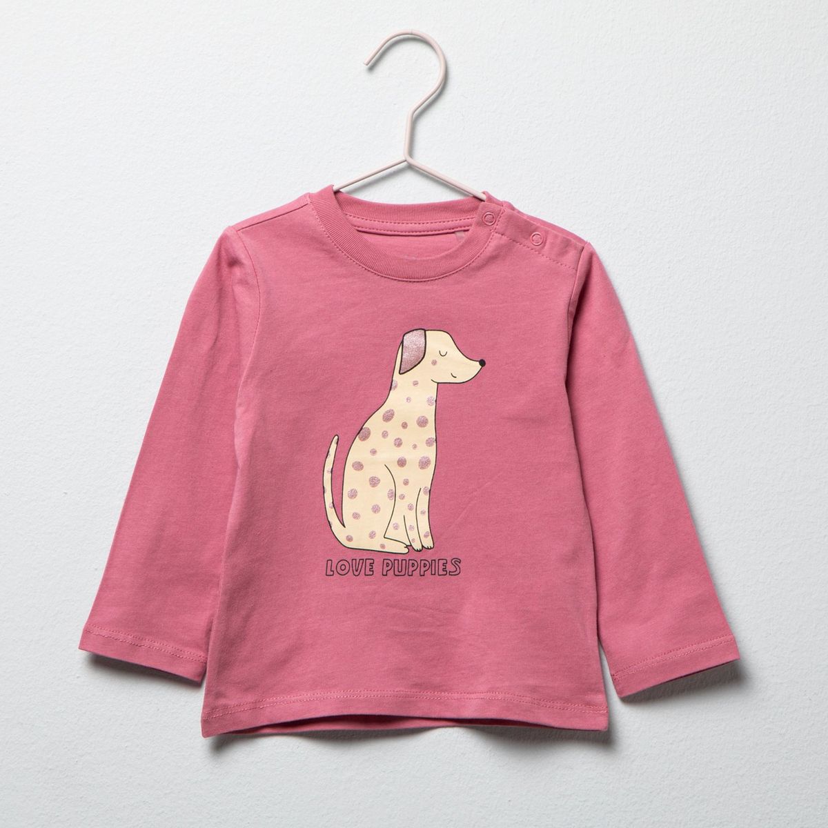 YAMP - Polo Manga Larga Algodón Bebé Niña Yamp Estampada