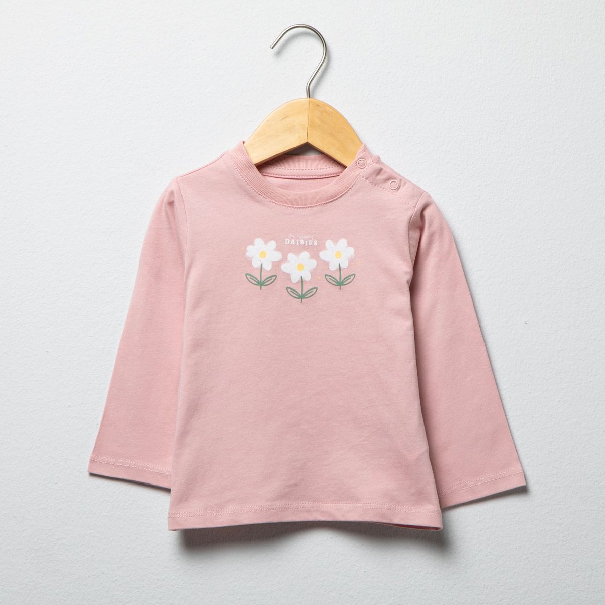 YAMP - Polo Manga Larga Algodón Bebé Niña Yamp Estampada