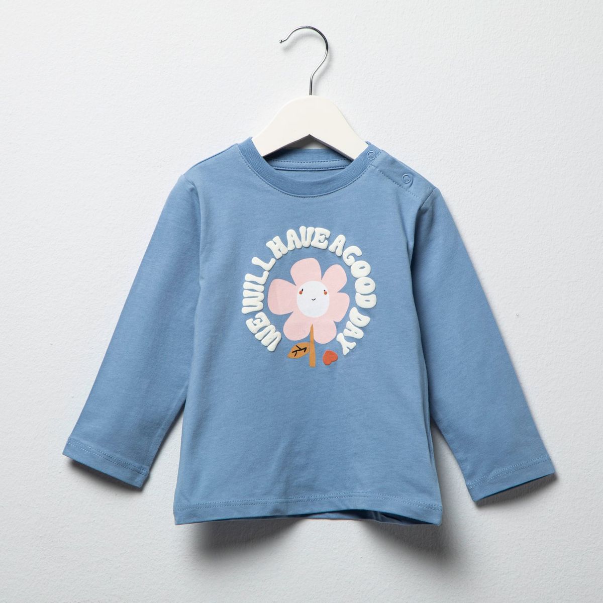 YAMP - Polo Manga Larga Algodón Bebé Niña Yamp Estampada