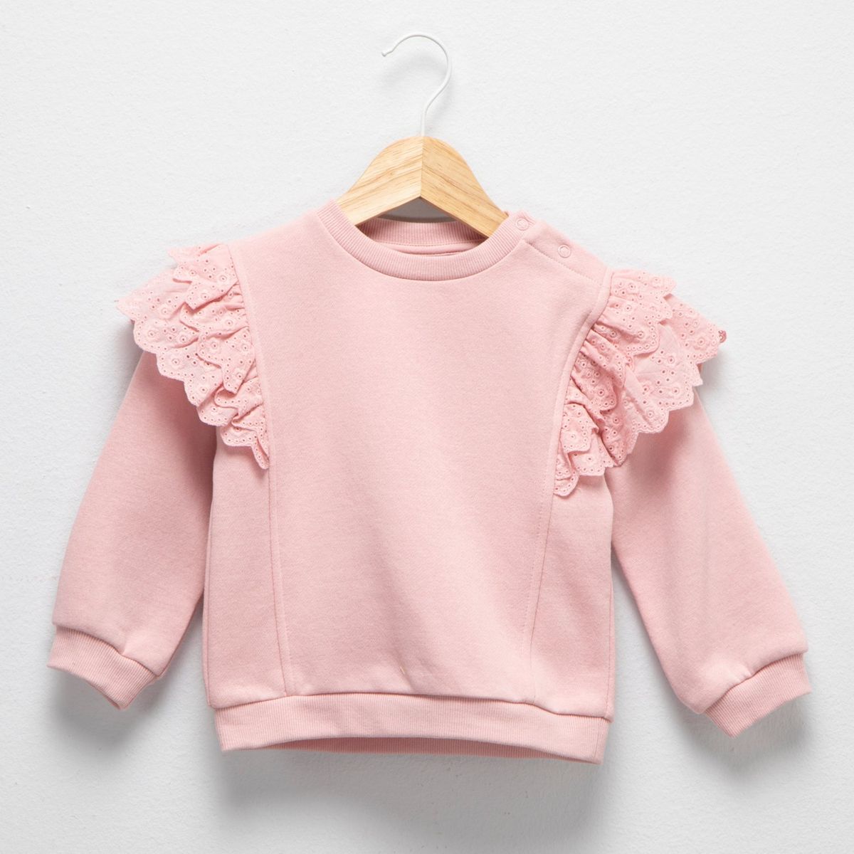 YAMP - Polera Yamp Casual Manga Larga Algodón Bebé Niña