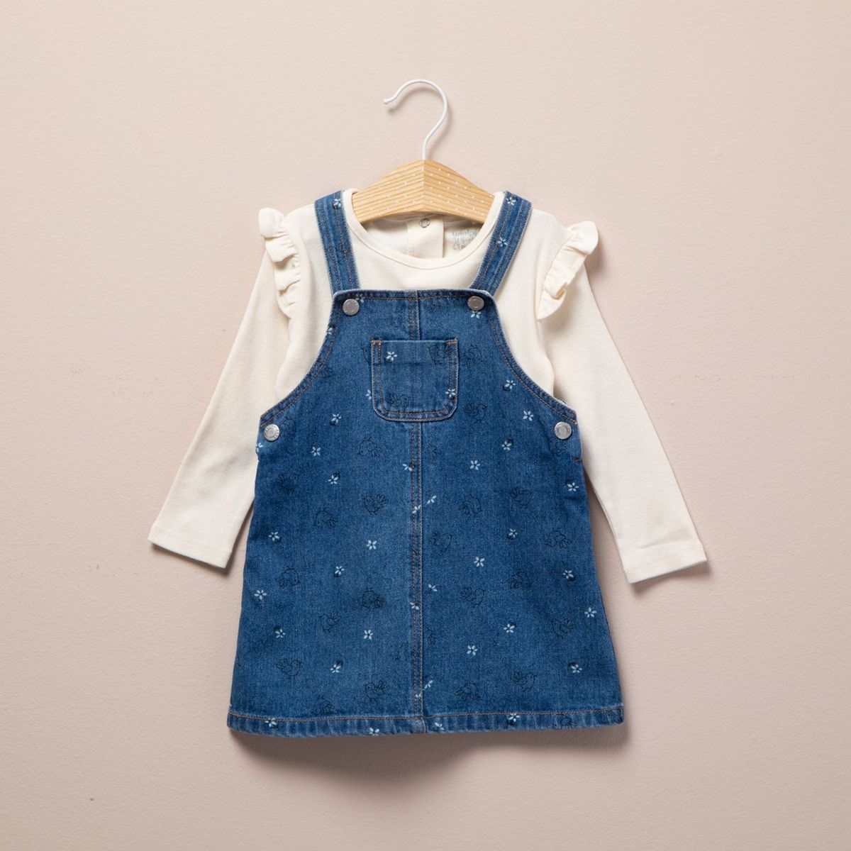 YAMP - Conjunto Bebé Niña Algodón Yamp