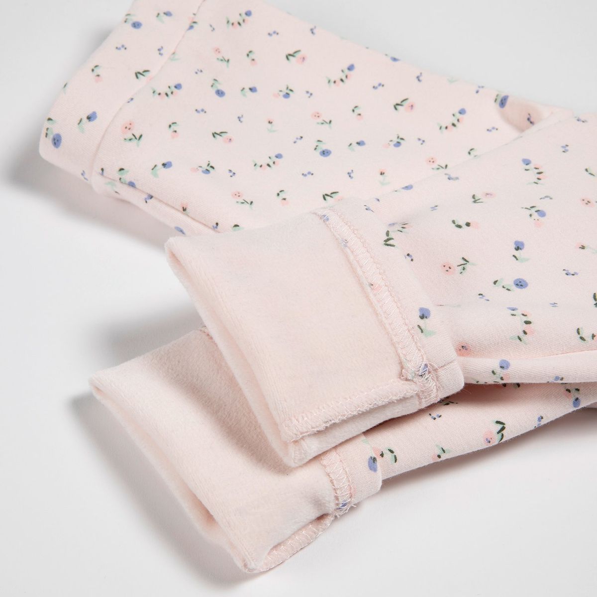 YAMP - Leggins Interior Plush Yamp Bebé Niña Diseño Flores