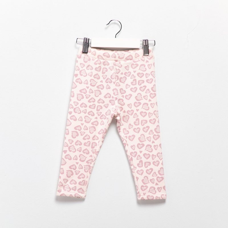 YAMP - Leggins Interior Plush Yamp Bebé Niña Diseño Flores