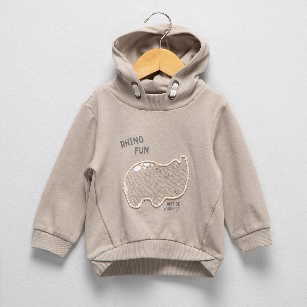 YAMP - Polera Casual con Gorro Yamp Bebé Niño Algodón